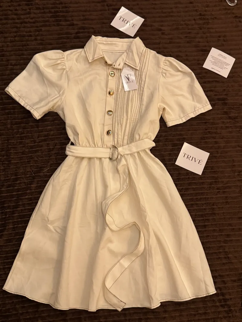 VESTIDO ALBA — Off-White