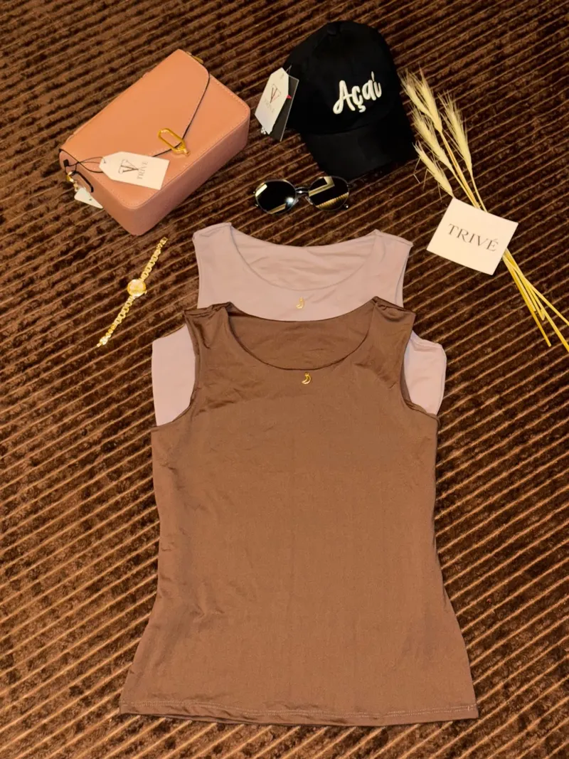 REGATA VIVIANE — Marrom/Nude