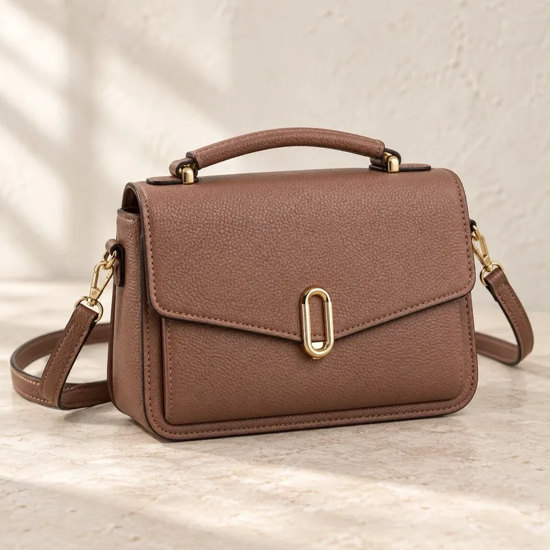 BOLSA MADAME — Marrom