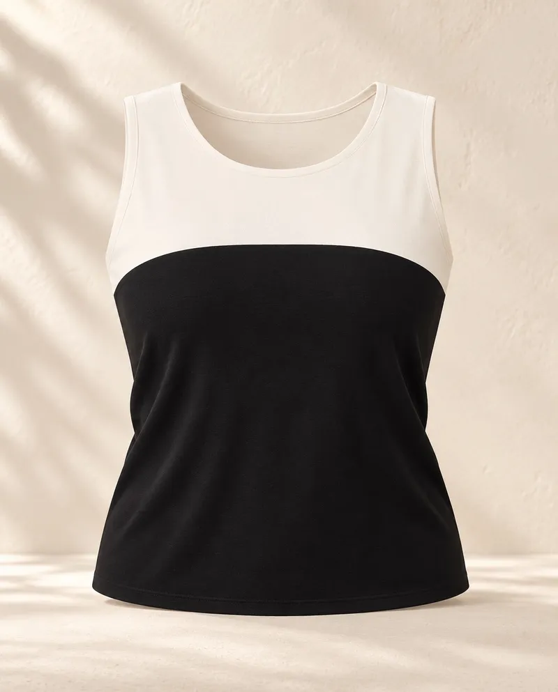 REGATA MEL — Preto C/ Off-White